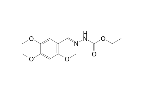 3-(2,4,5-trimethoxybenzylidene)carbazic acid, ethyl ester