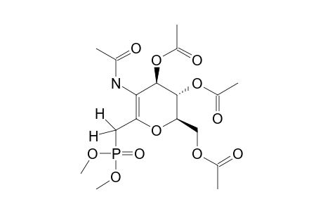3-ACETAMIDO-4,5,7-TRI-O-ACETYL-2,6-ANHYDRO-1,3-DIDESOXY-1-DIMETHOXYPHOSPORYL-D-ARABINOHEPT-2-ENITOL