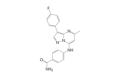 benzamide, 4-[[3-(4-fluorophenyl)-5-methylpyrazolo[1,5-a]pyrimidin-7-yl]amino]-