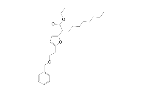 ETHYL-2-[5-[2-(BENZYLOXY)-ETHYL]-FURAN-2-YL]-DECANOATE
