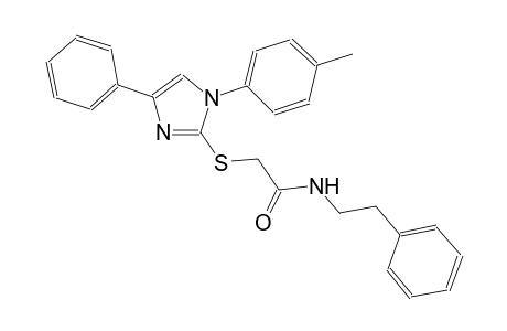 acetamide, 2-[[1-(4-methylphenyl)-4-phenyl-1H-imidazol-2-yl]thio]-N-(2-phenylethyl)-