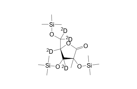 Tristrimethylsilyl 2-c-methyl-D-ribono-1,4-lactone-D4