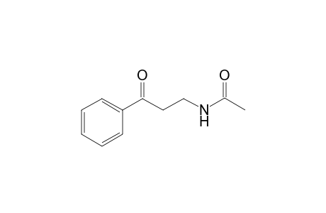 N-(3-Oxo-3-phenylpropyl)acetamide