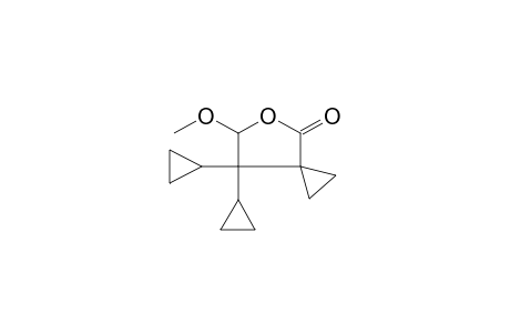 6-METHOXY-7,7-DICYCLOPROPYL-5-OXASPIRO[2.4]HEPTAN-4-ONE