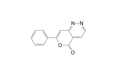 5H-Pyrano[4,3-c]pyridazin-5-one, 7-phenyl-