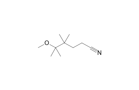 5-Cyano-2-methoxy-2,3,3-trimethylpentane