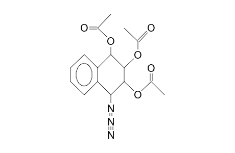 4b-Azido-1b,2a,3a-triacetoxy-1,2,3,4-tetrahydro- naphthalene
