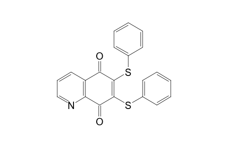 6,7-bis(phenylthio)-5,8-quinolinedione