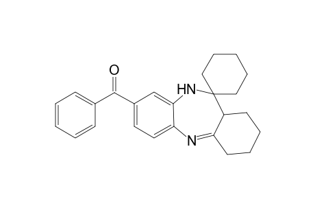 2,3-Cyclotetramethylene-3,4-dihydro-5H-7-benzoyl-1,5-benzodiazepine-4-spiro-1-cyclohexane