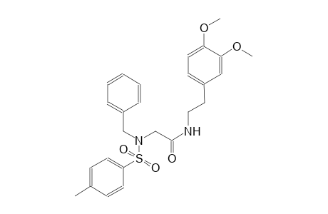 acetamide, N-[2-(3,4-dimethoxyphenyl)ethyl]-2-[[(4-methylphenyl)sulfonyl](phenylmethyl)amino]-