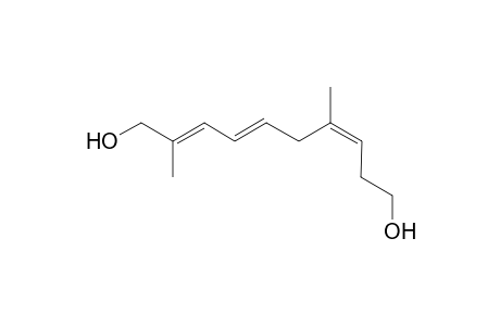 (2E,4E,7Z)-2,7-Dimethyldecatriene-1,10-diol