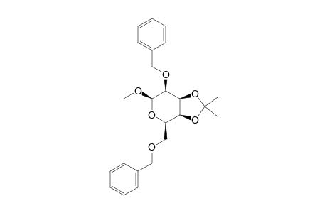 METHYL-2,6-DI-O-BENZYL-3,4-O-ISOPROPYLIDENE-BETA-D-TALOPYRANOSIDE
