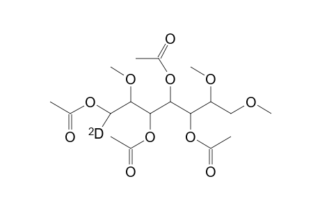 1,3,4,5-Tetra-O-acetyl,2,6,7-tri-O-methyl-D[1]-heptitol