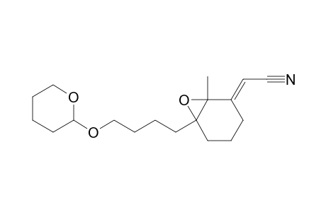 (2E)-2-[1-methyl-6-(4-tetrahydropyran-2-yloxybutyl)-7-oxabicyclo[4.1.0]heptan-2-ylidene]acetonitrile