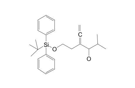 3-Diphenyl(tert-butyl)siloxyethyl-4-hydroxy-5-methylhexa-1,2-diene