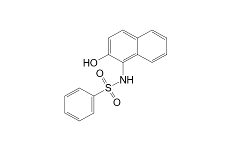 Benzenesulfonamide, N-(2-hydroxy-1-naphthalenyl)-