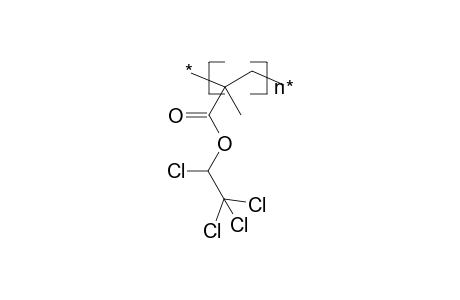 Poly(1,2,2,2-tetrachloroethyl methacrylate)