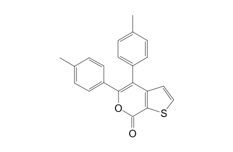 4,5-Di-p-tolyl-7H-thieno[2,3-c]pyran-7-one