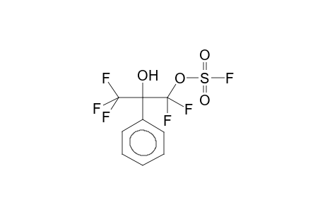 2-PHENYL-1-FLUOROSULPHATOPENTAFLUOROPROPANOL-2
