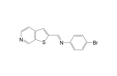 N-(THIENO-[2,3-C]-PYRIDIN-2-YL-METHYLENE)-4-BROMOANILINE