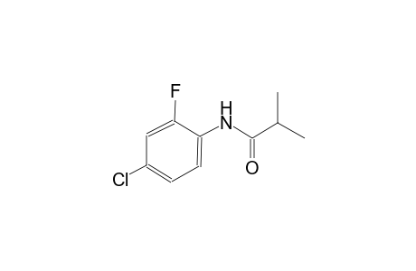 N-(4-chloro-2-fluorophenyl)-2-methylpropanamide