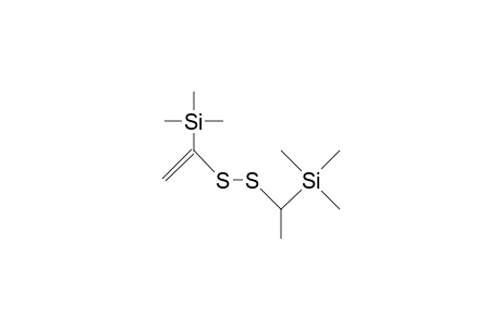(1-Trimethylsilyl-ethyl)(1-trimethylsilyl-vinyl) disulfane