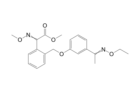 Benzeneacetic acid, 2-[[3-[1-(ethoxyimino)ethyl]phenoxy]methyl]-alpha-(methoxyimino)-, methyl ester