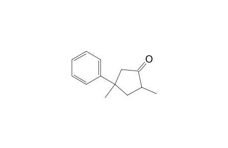 Cyclopentanone, 2,4-dimethyl-4-phenyl-