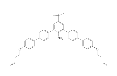 2,6-bis{4'-[(3''-Butenyl)oxy]biphenyl}-4-(t-butyl)-aniline
