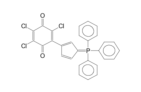 1-TRIPHENYLPHOSPHONIUM-3-(TRICHLORO-PARA-BENZOQUINONYL)CYCLOPENTADIENATE