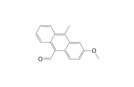 3-Methoxy-10-methyl-9-anthracenecarboxaldehyde