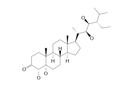 (22S,23S)-4-ALPHA,5,22,23-TETRAHYDROXY-5-ALPHA-STIGMASTAN-3-ONE