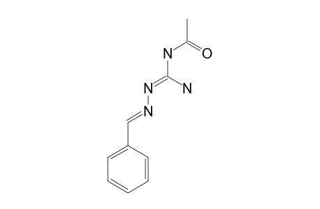 N-[amino-((N'E)-N'-(benzylidene)hydrazino)methylene]acetamide