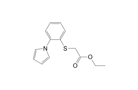 2-[(2-pyrrol-1-ylphenyl)thio]acetic acid ethyl ester