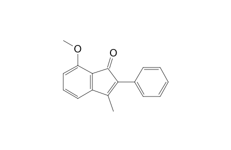 3-Methyl-2-phenyl-7-methoxyinden-1-one