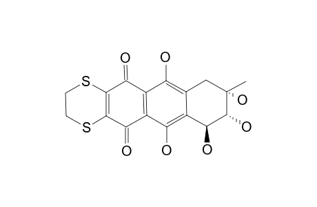 6,7-(ETHAN-1',2'-YL-DITHIO)-6-DEMETOXY-BOSTRYCIN