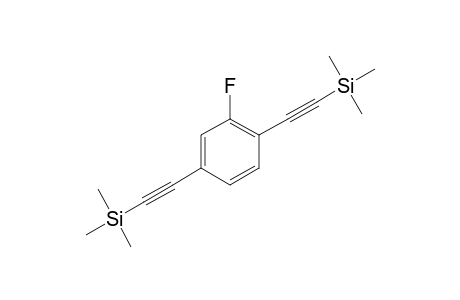 2-Fluoro-1,4-bis[2-(trimethylsilyl)ethynyl]benzene