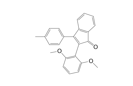 2-(2,6-Dimethoxyphenyl)-3-(4-methylphenyl)-1H-inden-1-one