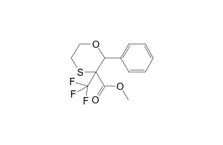 Methyl 2-phenyl-3-(trifluoromethyl)-1,4-oxathiane-3-carboxylate