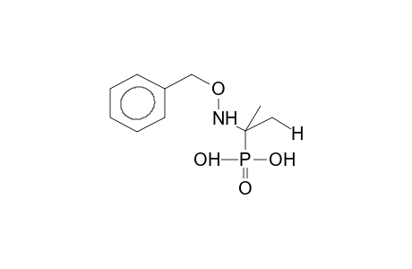 1-BENZYLOXYAMINO-1-METHYLETHYLPHOSPHONIC ACID
