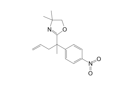 4,4-Dimethyl-2-[1-methyl-1-(4-nitrophenyl)but-3-enyl]-2-oxazoline