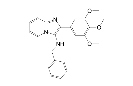 N-Benzyl-2-(3,4,5-trimethoxyphenyl)imidazo[1,2-a]pyridin-3-amine