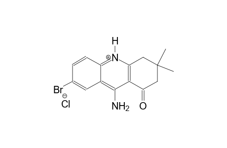 acridinium, 9-amino-7-bromo-1,2,3,4-tetrahydro-3,3-dimethyl-1-oxo-, chloride