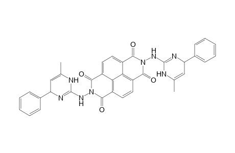 2,7-Bis-(6-methyl-4-phenyl-1,4-dihydro-pyrimidin-2-ylamino)-benzo[lmn][3,8]phena-nthroline-1,3,6,8-tetraone