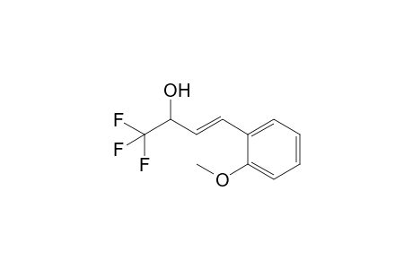 (E)-4-(o-Anisyl)-1,1,1-trifluoro-3-buten-2-ol