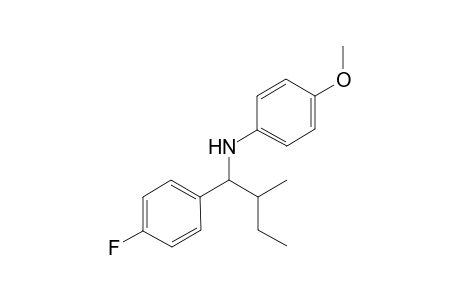 N-[1-(4-Fluorophenyl)-2-methylbutyl]-N-(4-methoxyphenyl)amine isomer