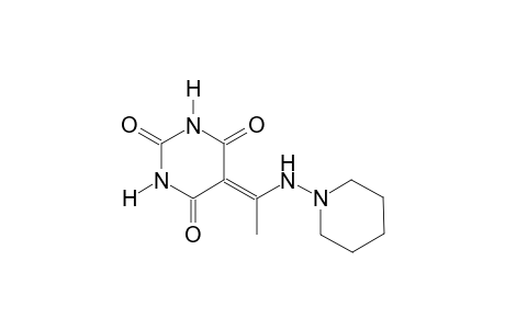 5-[1-(1-piperidinylamino)ethylidene]-2,4,6(1H,3H,5H)-pyrimidinetrione