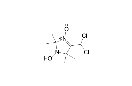 4-(Dichloromethyl)-2,2,5,5-tetramethyl-2,5-dihydro-1H-imidazol-1-ol 3-oxide