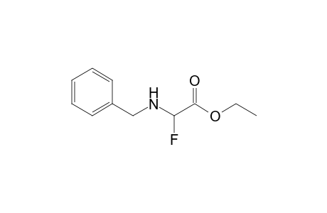 2-(benzylamino)-2-fluoro-acetic acid ethyl ester