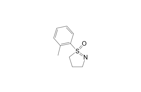 1-(o-Tolyl)-4,5-dihydro-3H-isothiazole 1-oxide